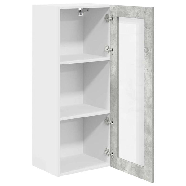 Henkarikaappi Betoni Harmaa 40 x 31 x 100 cm Tekninen puu