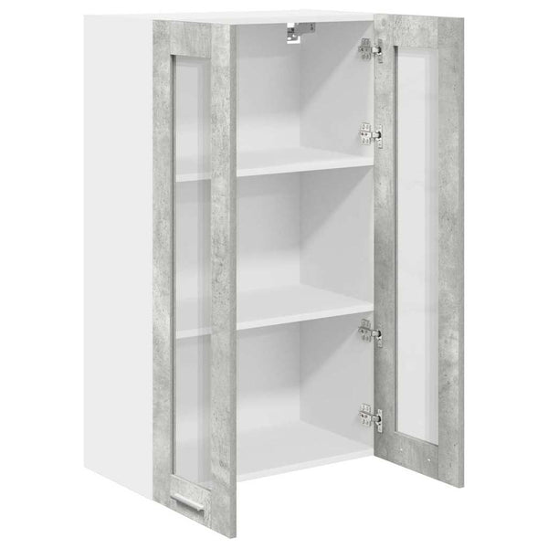 Henkarikaappi Betoni Harmaa 60 x 31 x 100 cm Tekninen puu
