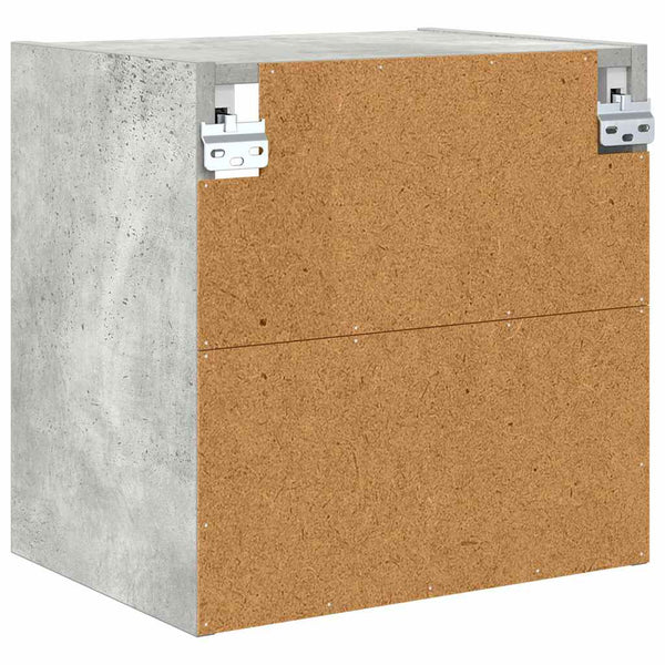 Henkarikaappi Betoni Harmaa 40 x 29,5 x 40 cm Tekninen puu