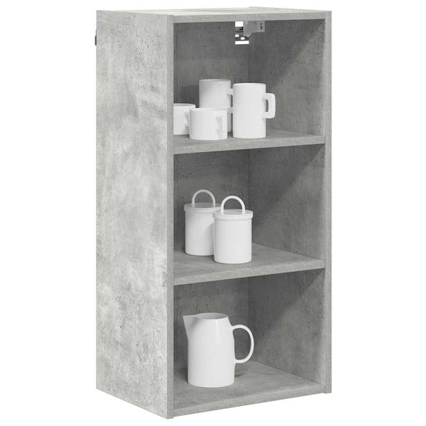 Henkarikaappi Betoni Harmaa 40 x 29,5 x 80 cm Tekninen puu