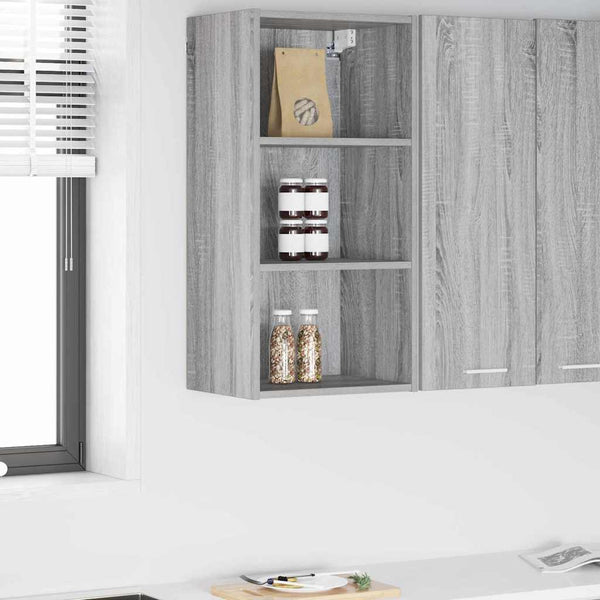 Henkarikaappi Harmaa Sonoma 40 x 29,5 x 80 cm Tekninen puu