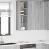Henkarikaappi Harmaa Sonoma 30 x 29,5 x 100 cm Tekninen puu