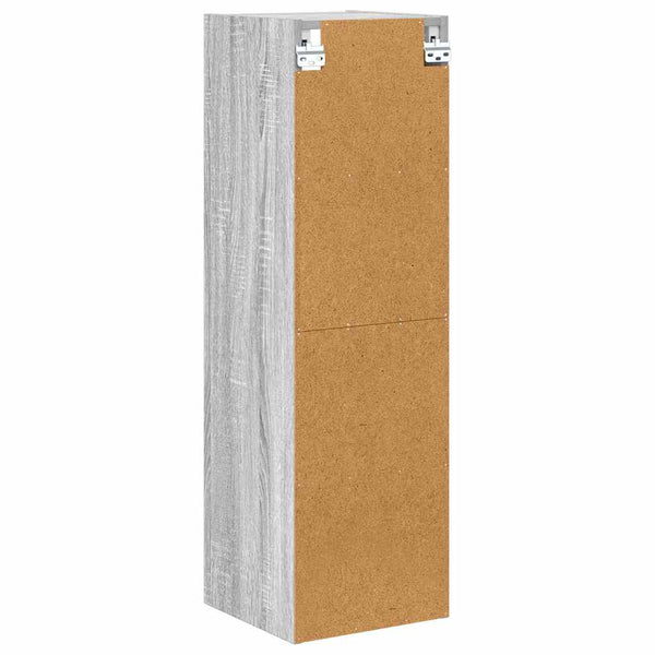 Henkarikaappi Harmaa Sonoma 30 x 29,5 x 100 cm Tekninen puu