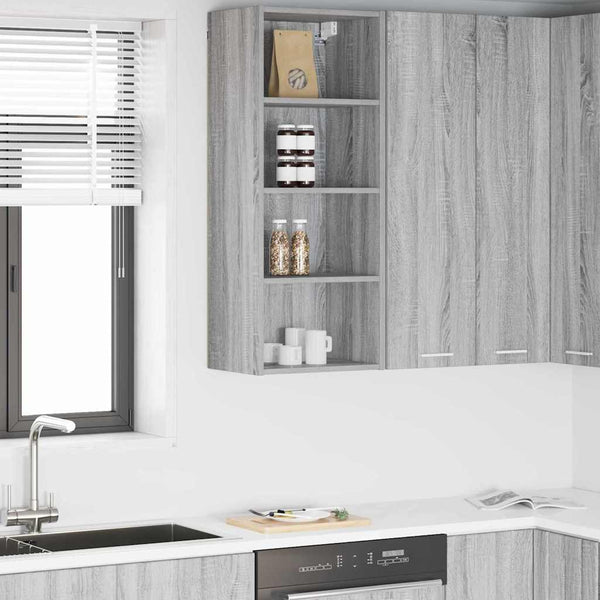 Henkarikaappi Harmaa Sonoma 40 x 29,5 x 100 cm Tekninen puu