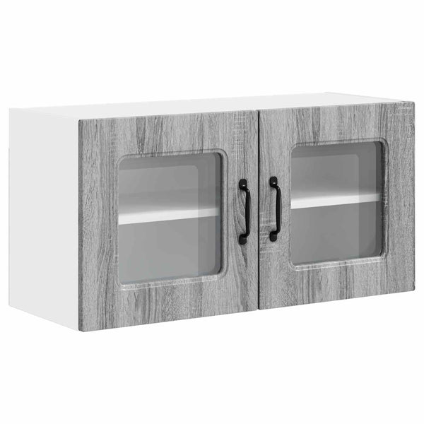 Tiskipaneeli Kalmar Harmaa Sonoma 80 x 31 x 40 cm Tekninen puu