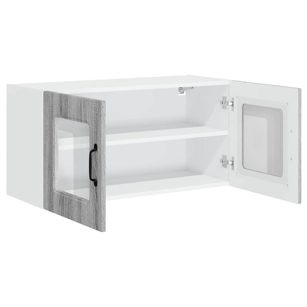 Tiskipaneeli Kalmar Harmaa Sonoma 80 x 31 x 40 cm Tekninen puu