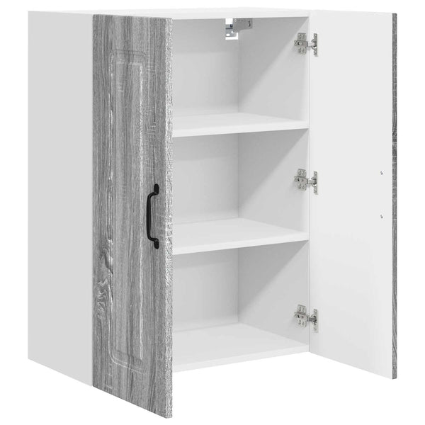 Tiskipaneeli Kalmar Harmaa Sonoma 60 x 31 x 80 cm Tekninen puu