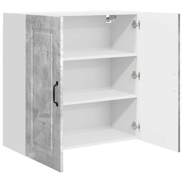 Tiskipaneeli Kalmar Betoni Harmaa 80 x 31 x 80 cm Tekninen puu
