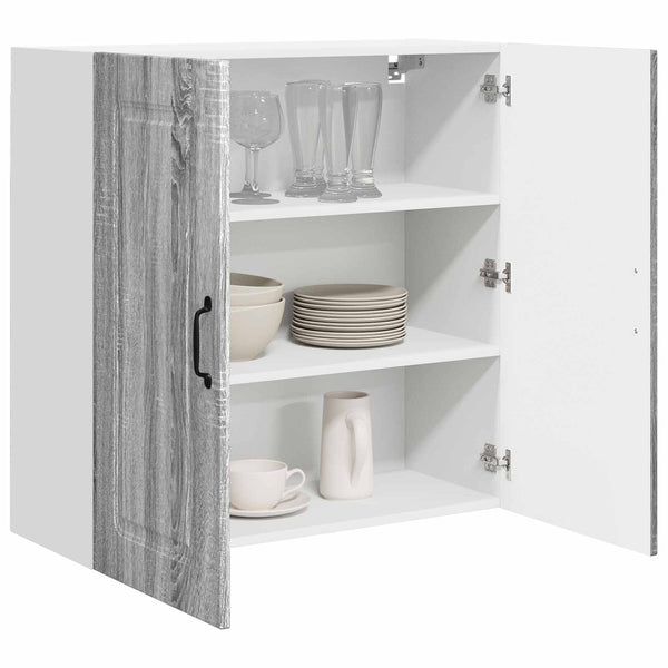 Tiskipaneeli Kalmar Harmaa Sonoma 80 x 31 x 80 cm Tekninen puu