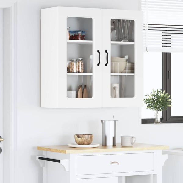 Tiskipaneeli Kalmar Valkoinen 80 x 31 x 80 cm Tekninen puu