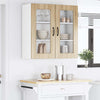 Tiskipaneeli Kalmar Sonoman tammi 80 x 31 x 80 cm Tekninen puu