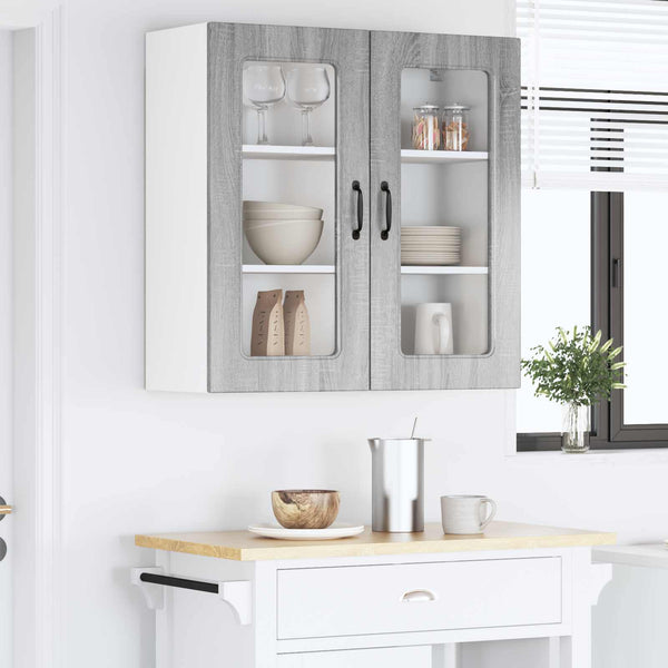 Tiskipaneeli Kalmar Harmaa Sonoma 80 x 31 x 80 cm Tekninen puu
