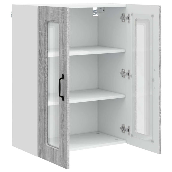 Tiskipaneeli Kalmar Harmaa Sonoma 60 x 31 x 80 cm Tekninen puu