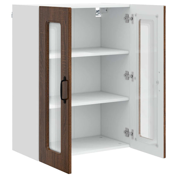Tiskipaneeli Kalmar Ruskea tammi 60 x 31 x 80 cm Tekninen puu