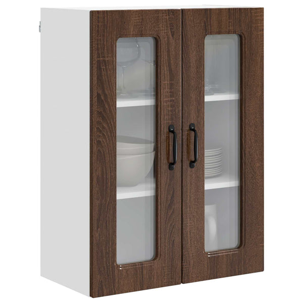 Tiskipaneeli Kalmar Ruskea tammi 60 x 31 x 80 cm Tekninen puu
