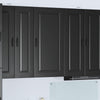 Tiskipaneeli Kalmar Musta 50 x 31 x 100 cm Tekninen puu