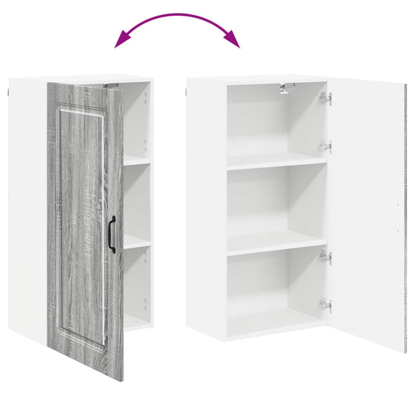 Tiskipaneeli Kalmar Harmaa Sonoma 50 x 31 x 100 cm Tekninen puu
