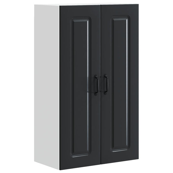 Tiskipaneeli Kalmar Musta 60 x 31 x 100 cm Tekninen puu