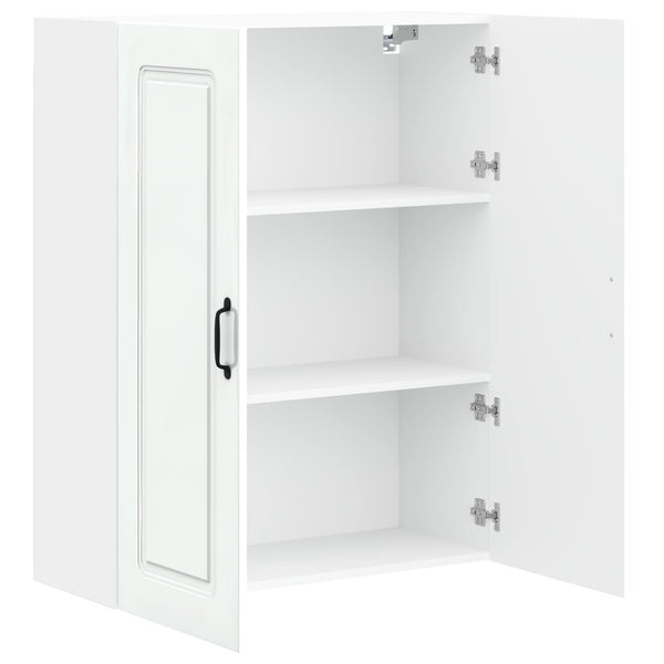 Tiskipaneeli Kalmar Korkean kiillon valkoinen 80 x 31 x 100 cm
