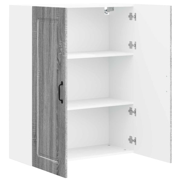 Tiskipaneeli Kalmar Harmaa Sonoma 80 x 31 x 100 cm Tekninen puu