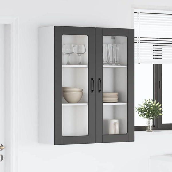 Tiskipaneeli Kalmar Musta 80 x 31 x 100 cm Tekninen puu