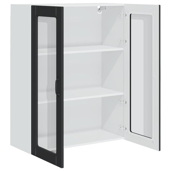 Tiskipaneeli Kalmar Musta 80 x 31 x 100 cm Tekninen puu