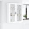 Tiskipaneeli Kalmar Korkean kiillon valkoinen 80 x 31 x 100 cm