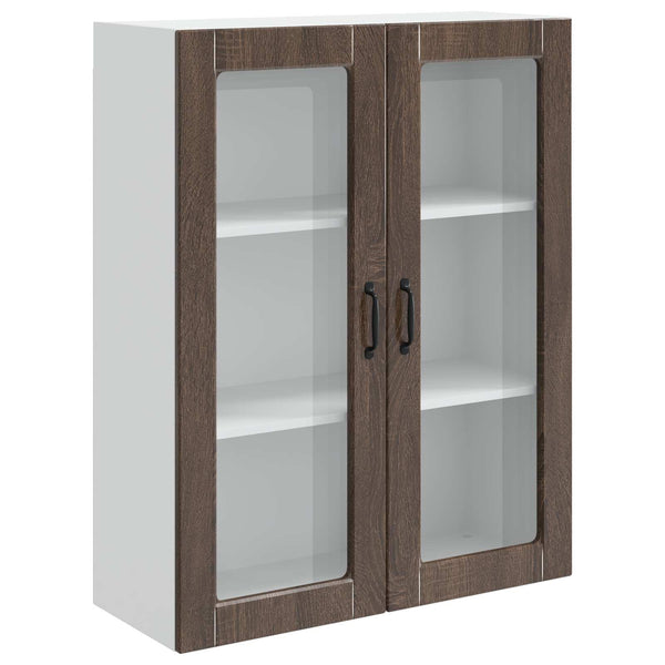 Tiskipaneeli Kalmar Ruskea tammi 80 x 31 x 100 cm Tekninen puu