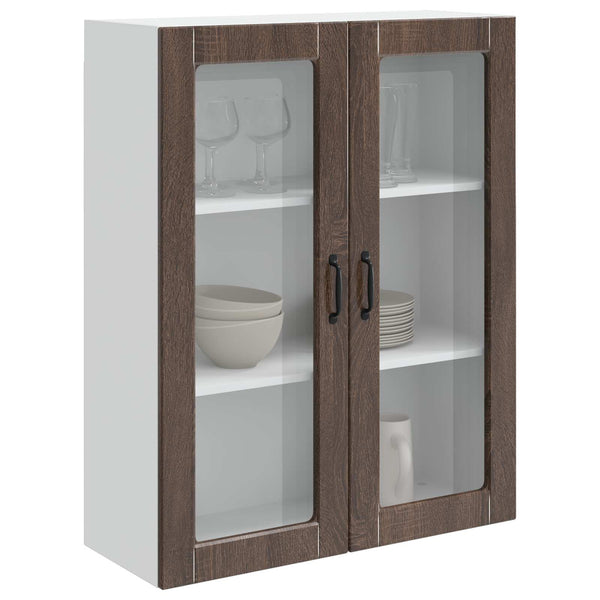 Tiskipaneeli Kalmar Ruskea tammi 80 x 31 x 100 cm Tekninen puu