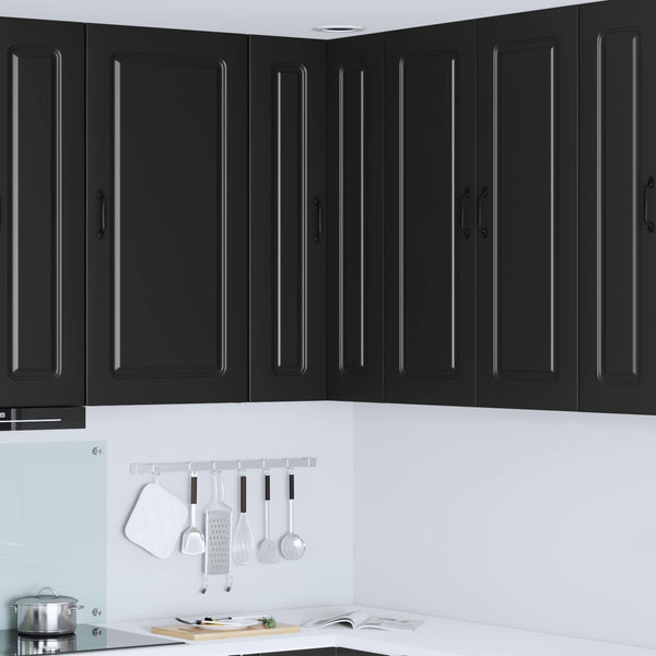 Tiskipaneeli Kalmar Musta 57 x 57 x 100 cm Tekninen puu