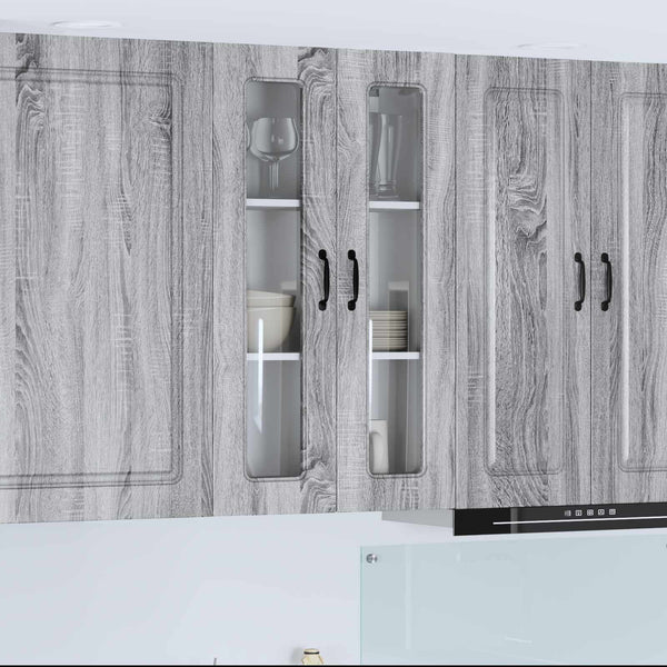 Tiskipaneeli Kalmar Harmaa Sonoma 60 x 31 x 100 cm Tekninen puu