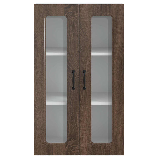 Tiskipaneeli Kalmar Ruskea tammi 60 x 31 x 100 cm Tekninen puu