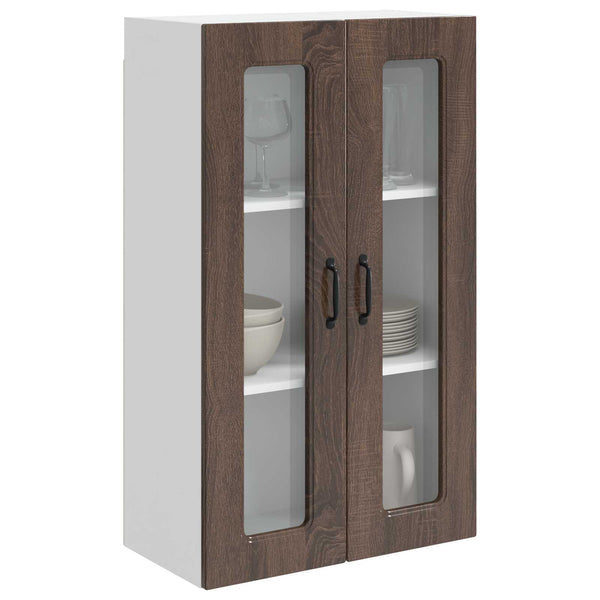 Tiskipaneeli Kalmar Ruskea tammi 60 x 31 x 100 cm Tekninen puu