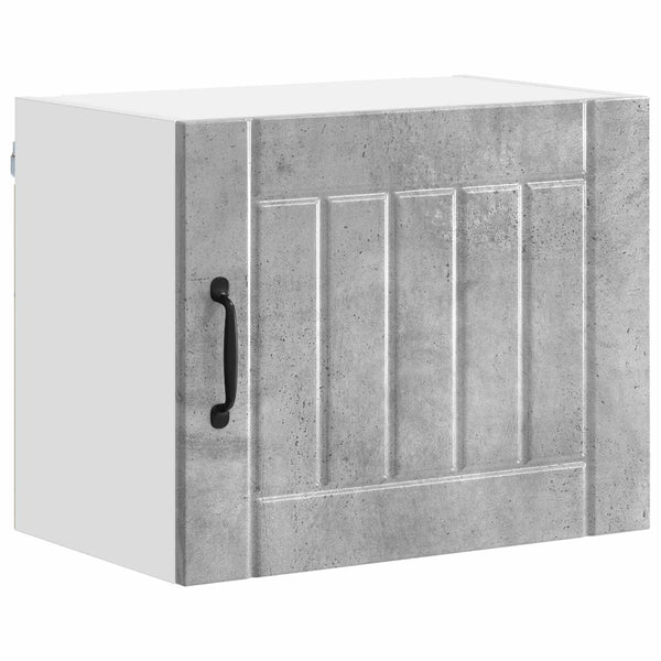 Seinäkaappi LUCCA Betoninharmaa 50 x 31 x 40 cm Tekninen puu