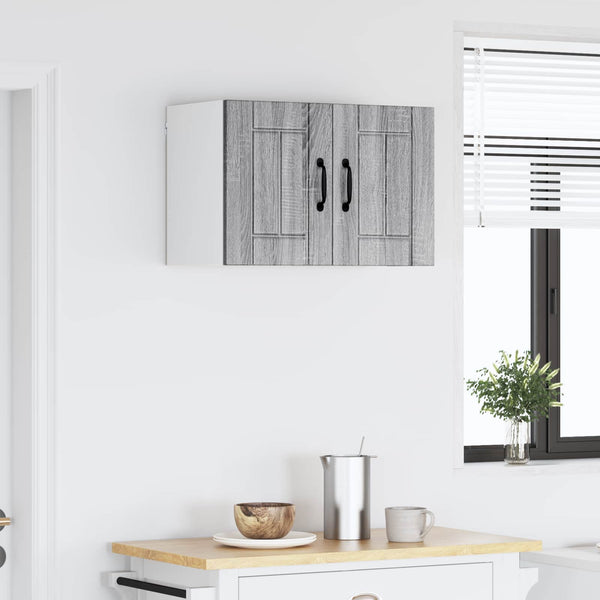 Seinäkaappi LUCCA Harmaa sonoma 60 x 31 x 40 cm Tekninen puu