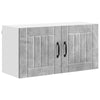 Seinäkaappi LUCCA Betoninharmaa 80 x 31 x 40 cm Tekninen puu