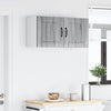 Seinäkaappi LUCCA Harmaa sonoma 80 x 31 x 40 cm Tekninen puu
