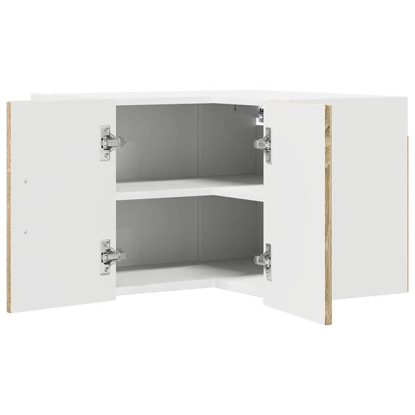 Seinän kulmarcabinett LUCCA Sonoma-tammi 57 x 57 x 40 cm