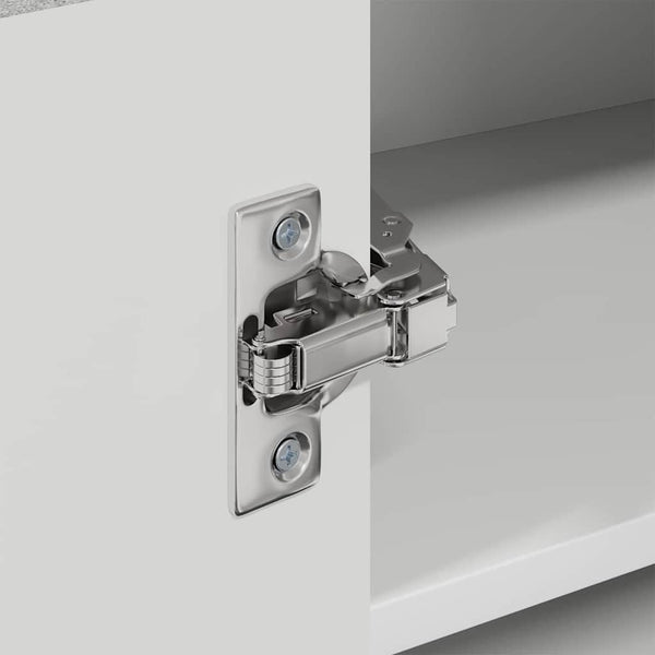 Seinän kulmarcabinett LUCCA Betoninharmaa 57 x 57 x 40 cm