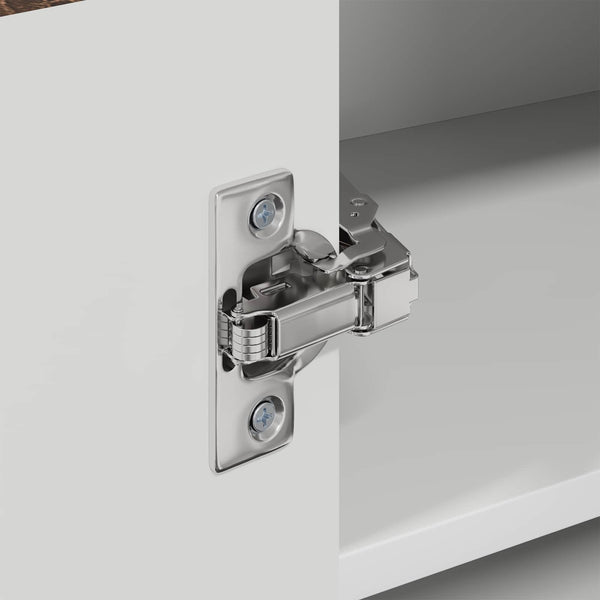 Seinän kulmarcabinett LUCCA Ruskea tammi 57 x 57 x 40 cm