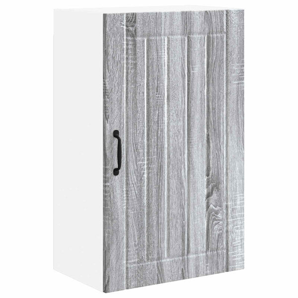 Seinäkaappi LUCCA Harmaa sonoma 50 x 31 x 80 cm Tekninen puu