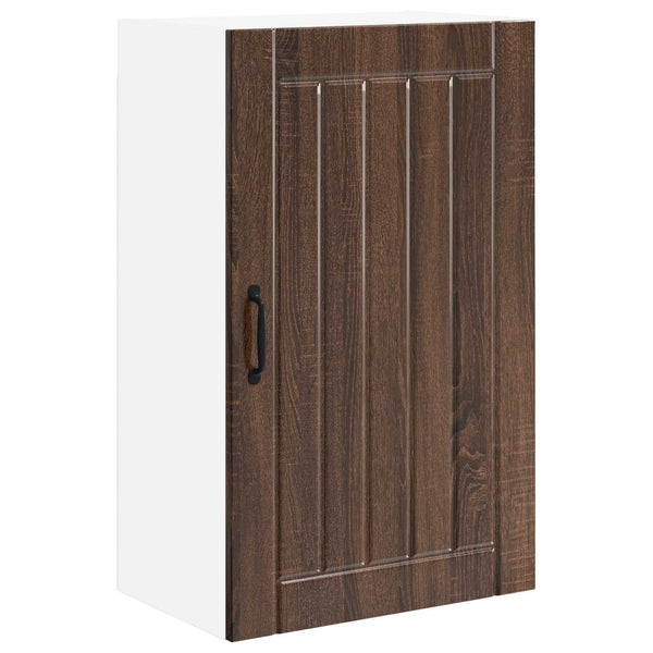 Seinäkaappi LUCCA Ruskea tammi 50 x 31 x 80 cm Tekninen puu