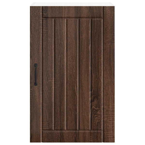Seinäkaappi LUCCA Ruskea tammi 50 x 31 x 80 cm Tekninen puu