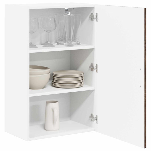 Seinäkaappi LUCCA Ruskea tammi 50 x 31 x 80 cm Tekninen puu
