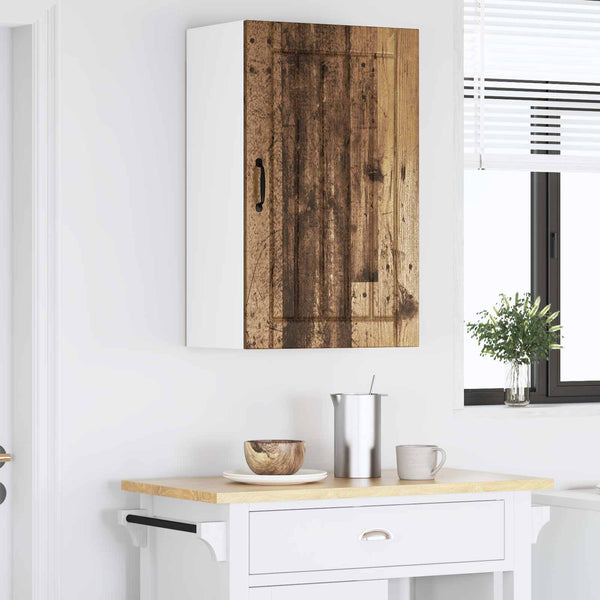Seinäkaappi LUCCA Vanha puu 50 x 31 x 80 cm Tekninen puu