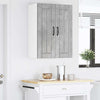 Seinälasi kaappi LUCCA Betoninharmaa 60 x 31 x 80 cm