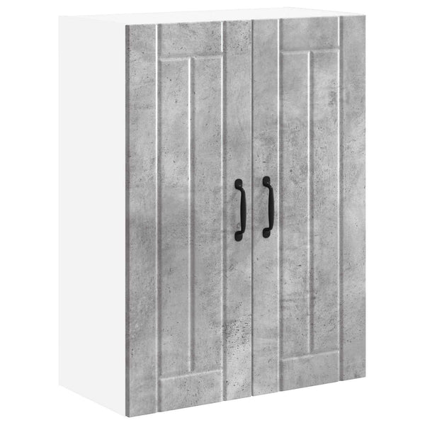 Seinälasi kaappi LUCCA Betoninharmaa 60 x 31 x 80 cm