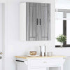 Seinälasi kaappi LUCCA Harmaa Sonoma 60 x 31 x 80 cm