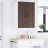 Seinälasi kaappi LUCCA Ruskea tammi 60 x 31 x 80 cm
