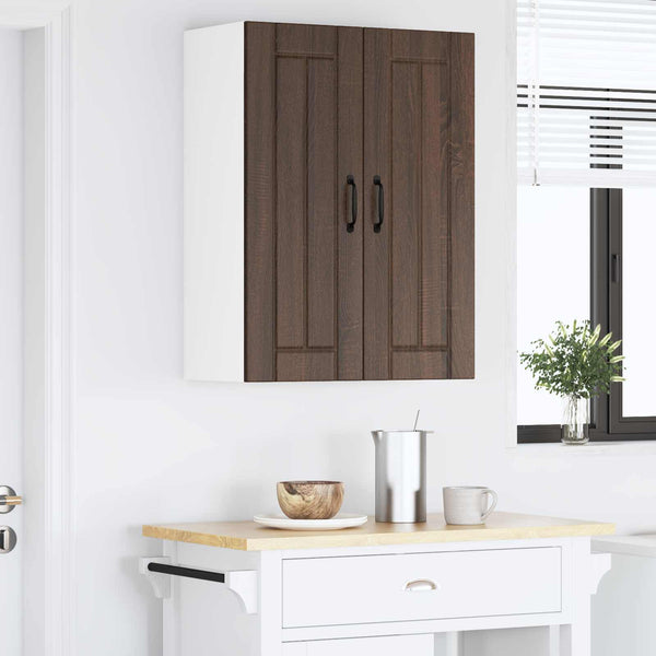 Seinälasi kaappi LUCCA Ruskea tammi 60 x 31 x 80 cm